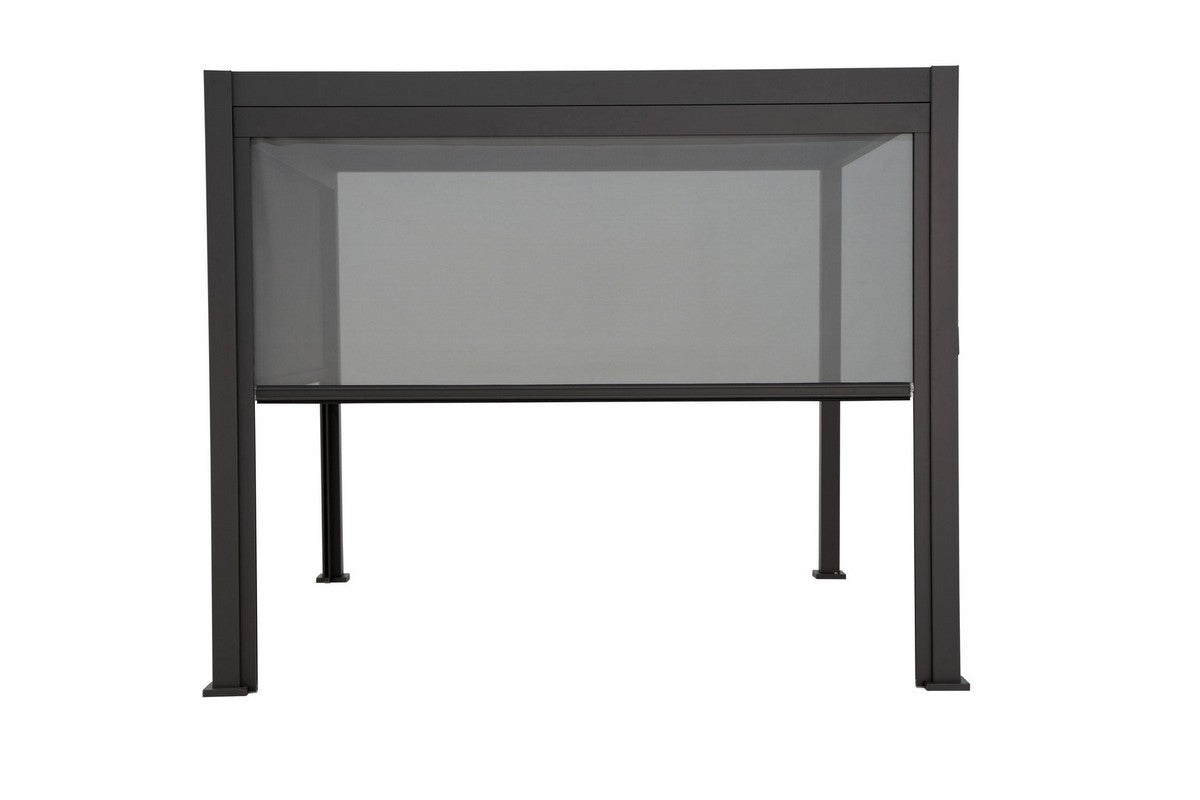 GazeboMate Retractable Privacy Screen Suits Louvered Gazebos 2M, 3M & 4M