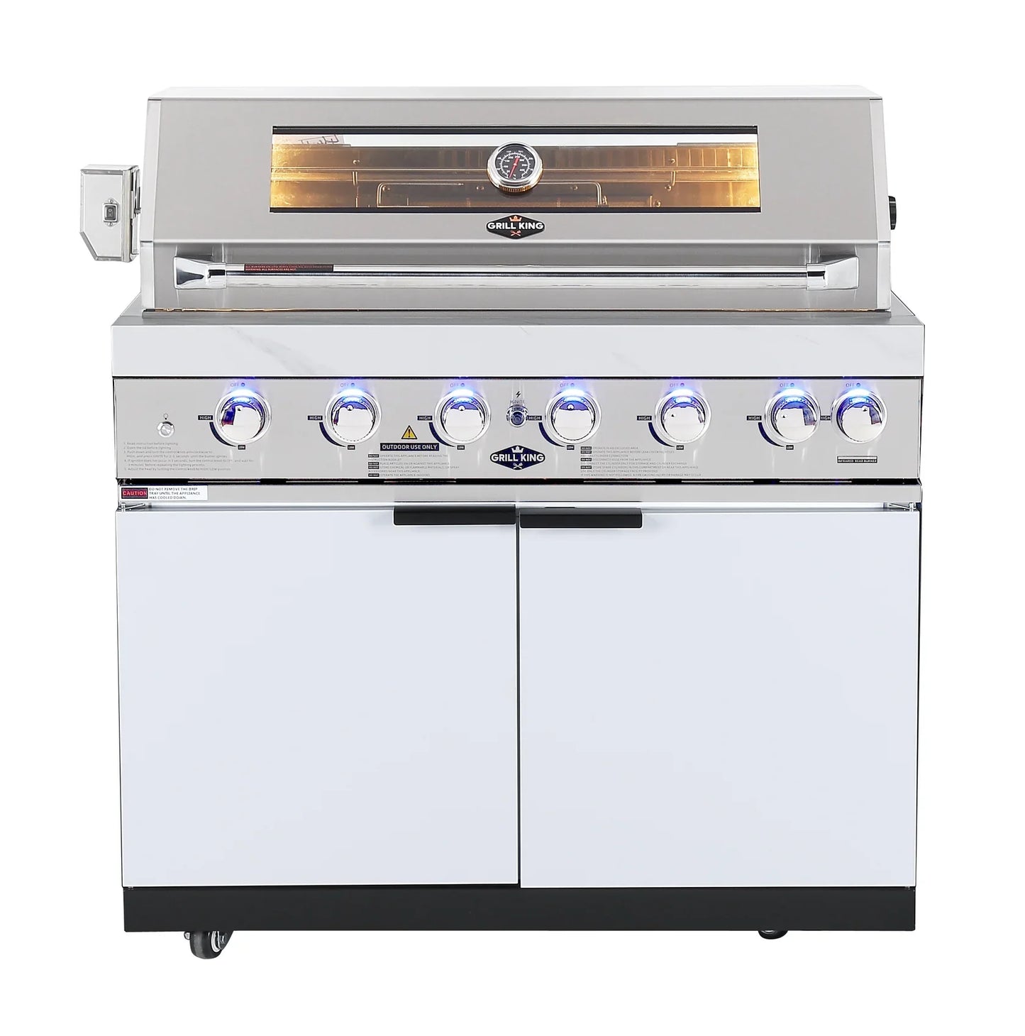 Rockpool 6B Non Wok BBQ Kitchen Package inc 2DR Fridge & 1DR Storage Cupboard