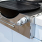 Rockpool White BBQ Cabinet Module Suit Weber Family Q Built In Premium Gas BBQ (Q3600) - Outdoor Kitchen