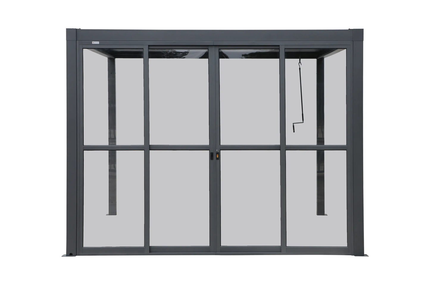 GazeboMate Pergola Transparent Sliding Door | Suits 4M GazeboMate Louvered Gazebo