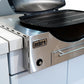 Rockpool White BBQ Cabinet Module Suit Weber Family Q Built In Premium Gas BBQ (Q3600) - Outdoor Kitchen
