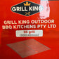 304 SS Grill Plate 30CM x 45CM Suits Grill King BBQs | Stainless Steel Grill Plate