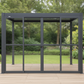 GazeboMate Pergola Sliding Door | Suits 2.4m GazeboMate Louvered Gazebo