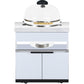 Rockpool White 21” Smoker Module Inc Cabinetry