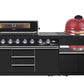Kingsley 27” Smoker Module Inc Black 304 SS Cabinet, Trolley With Castors