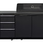 LHS SINKDRAW MODULE | Rockpool Black Raised Hood BBQ Kitchen + 3 CUPBOARD DOORS