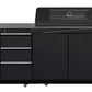 LHS SINKDRAW MODULE | Rockpool Black Raised Hood BBQ Kitchen + 3 CUPBOARD DOORS