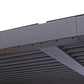 GazeboMate 3M x 3M Wall Mounted Aluminium Louvre Gazebo