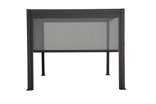 GazeboMate Retractable Privacy Screen Suits Louvered Gazebos 2M, 3M & 4M