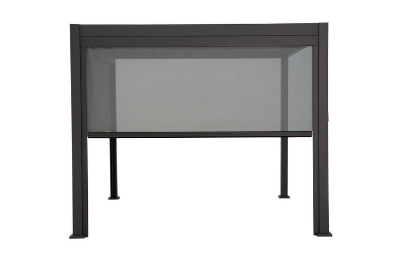 GazeboMate Retractable Privacy Screen Suits Louvered Gazebos 2M, 3M & 4M