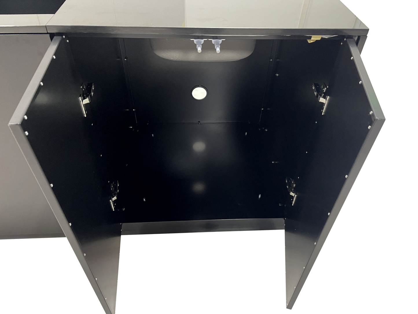 Grill King Signature Series To Suit 4 Burner Beefeater 1200, 2DR Fridge And Sink Outdoor BBQ Kitchen Package