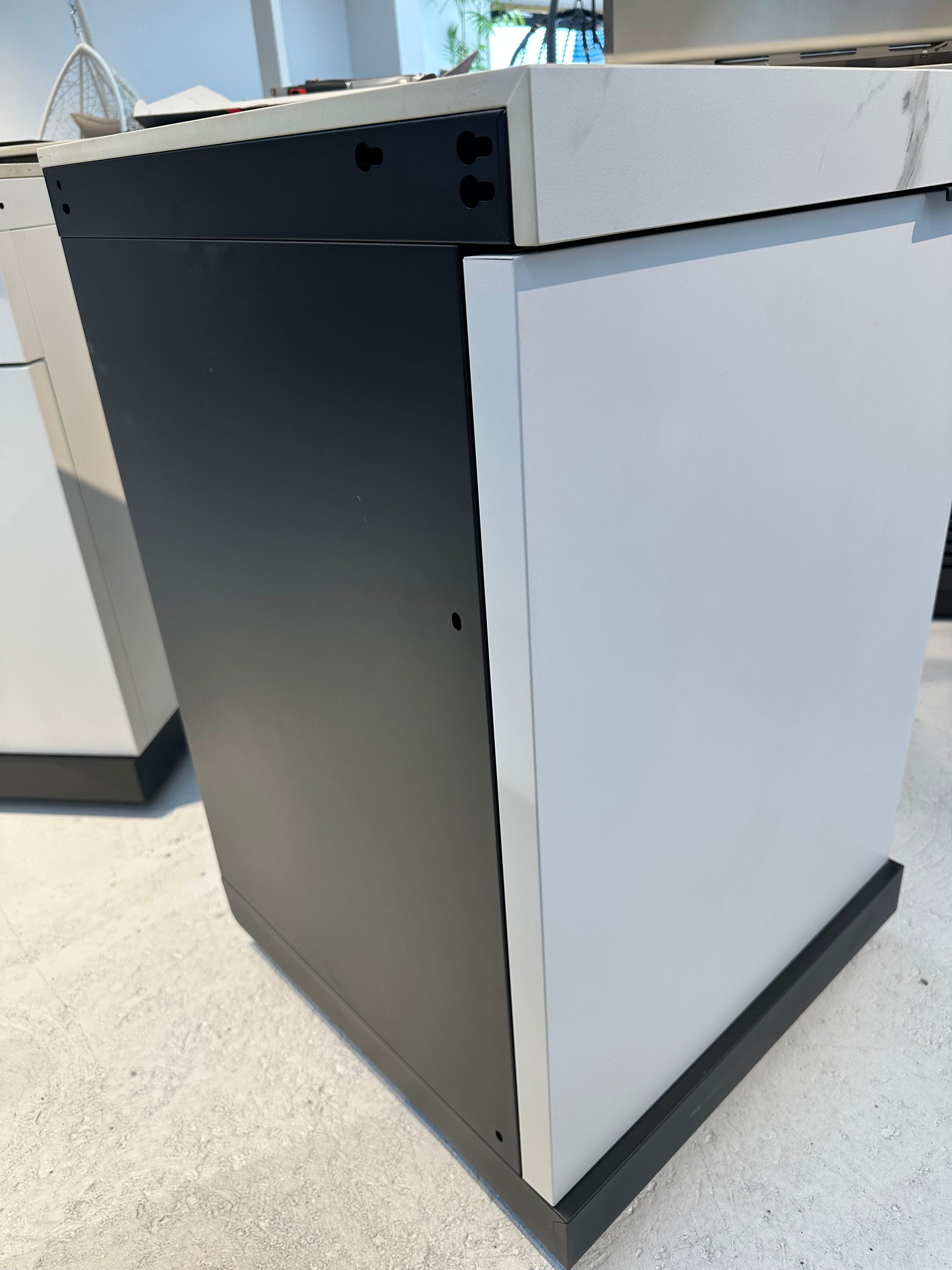 Storage Cabinet 1DR Suits Rockpool White Non Waterfall Edge