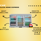 Free Metro Shipping Tropical Rated Triple Glazed 3-Door Commercial Glass Bar Fridge Beer Cooler Under Counter Wine Fridge 318L