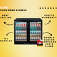 Tropical Rated Triple Glazed 208L Double Door Under-bench Commercial Bar Wine Fridge Drinks Chiller in Black