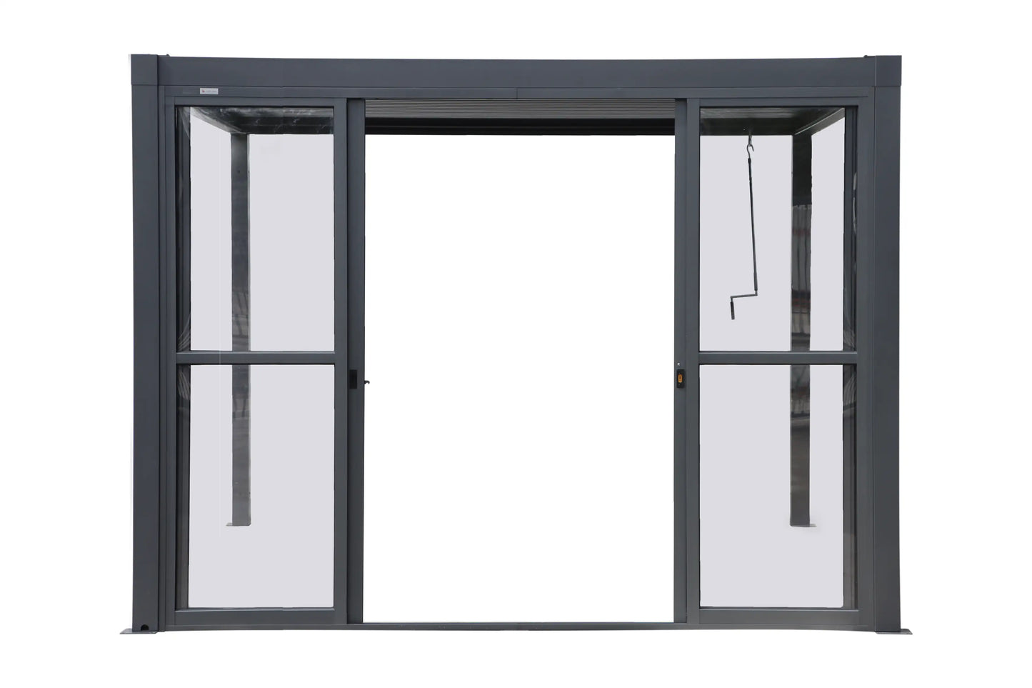 GazeboMate Pergola Transparent Sliding Door | Suits 4M GazeboMate Louvered Gazebo