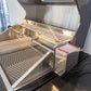 Kingsley 4 Burner Black 304 SS BBQ Kitchen + 2DR Fridge & 1DR Cupboard