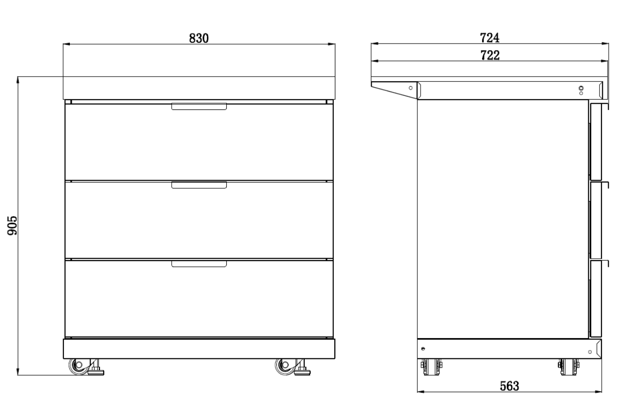 Rockpool White 4B + Wok: Designer Outdoor BBQ Kitchen Package Inc 2DR Fridge, 2DR Sink, 3 Draw Storage, Rear Infrared