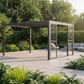 GazeboMate Pergola Sliding Door –  Suits 3M GazeboMate Louvered Gazebo