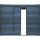 GazeboMate 2.4m Louvered Gazebo Combo – Monument Powder Coat | Louvered Roof + Sliding Shutter Wall