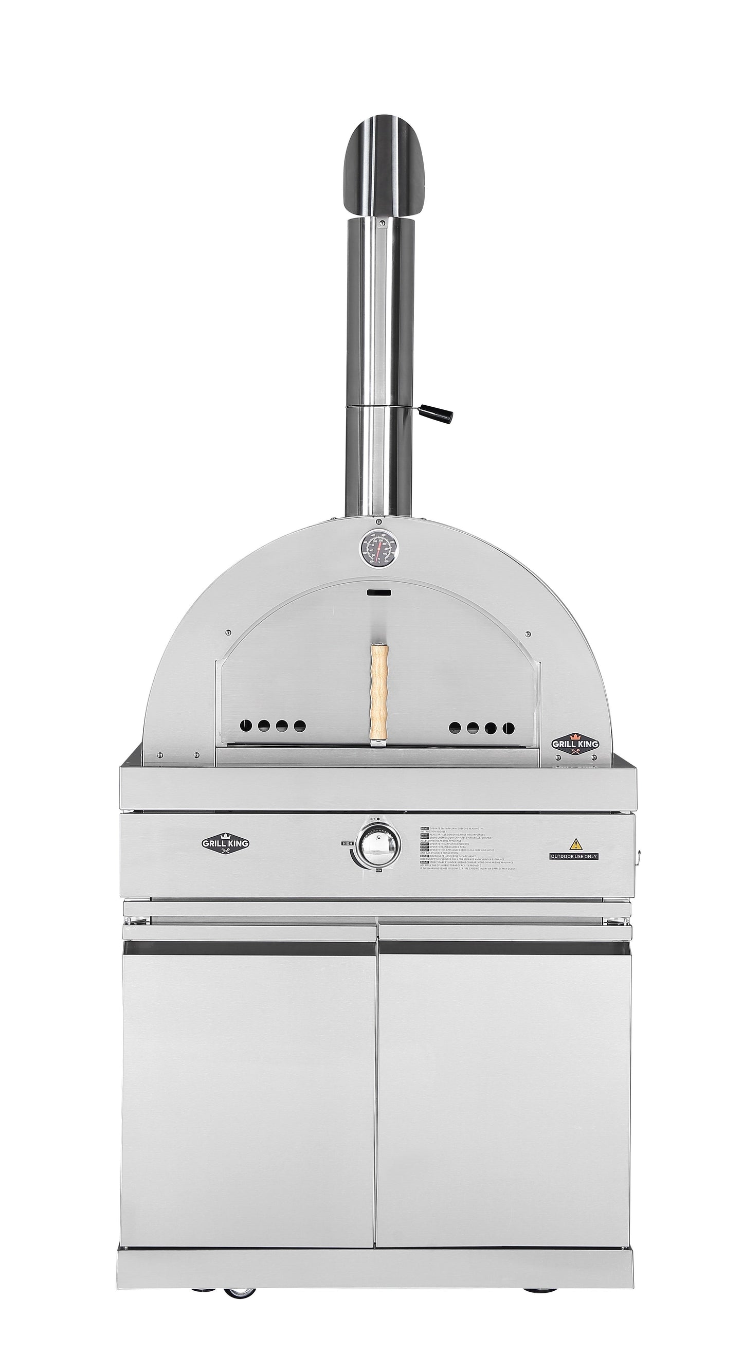 22” Gas Pizza Oven Module: Suits Hurricane BBQ Kitchen (Pizza Oven Module Only - BBQ Sold Seperate)