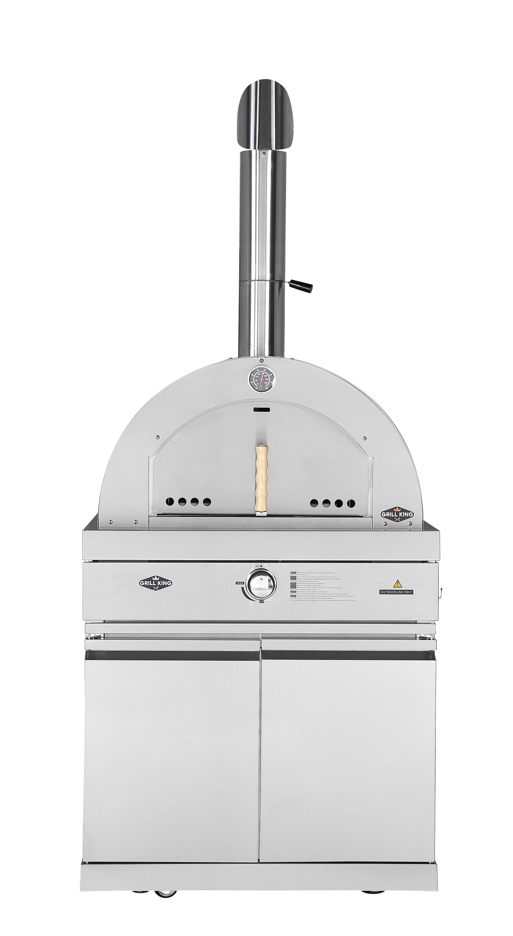22” Gas Pizza Oven Module: Suits Hurricane BBQ Kitchen (Pizza Oven Module Only - BBQ Sold Seperate)