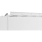 GazeboMate White 3.6M x 7.2M Semi Permanent Louvered Gazebo Aluminium Pergola Monument Heavy Duty Wind Resistant