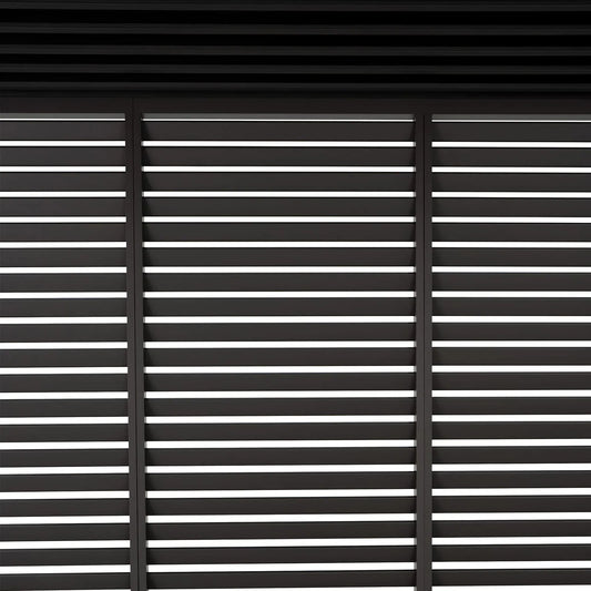 Aluminium Slat Panel Louvered Wall MONUMENT