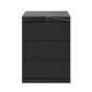 3DRAWSTORAGE - 580MM| Rockpool Black Raised Hood BBQ Kitchen + 3 CUPBOARD DOORS