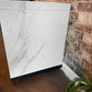 White Stone 4B Drop In BBQ Kitchen Package with Stone Benchtops, Hampton Waterfall Design