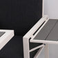 9 Piece Modern Hampton Style Dining Set White Aluminium Whether Resistant Furniture