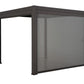 GazeboMate Retractable Privacy Screen Suits Louvered Gazebos 2M, 3M & 4M
