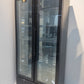 Floor Stock 458L Tropical Rated Triple Glazed Double Door Commercial 458ltr Upright Wine Bar Fridge Black