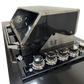 Grill King Signature Series 6 Burner Outdoor BBQ Kitchen Package – Black Stone Benchtop, Black Aluminium Cabinets, Built-In BBQ + Rotisserie