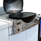 Rockpool White BBQ Cabinet Module Suit Weber Family Q Built In Premium Gas BBQ (Q3600) - Outdoor Kitchen