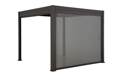 test rey 1 GazeboMate Retractable Privacy Screen Suits Louvered Gazebos 2M, 3M & 4M