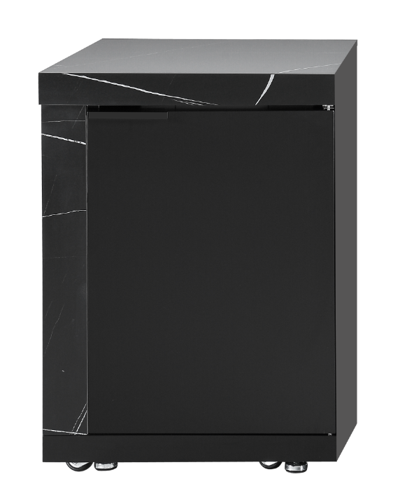 Rockpool Black 4B + Wok: Designer Outdoor BBQ Kitchen Package Inc Fridge, Sink, Rear Infrared