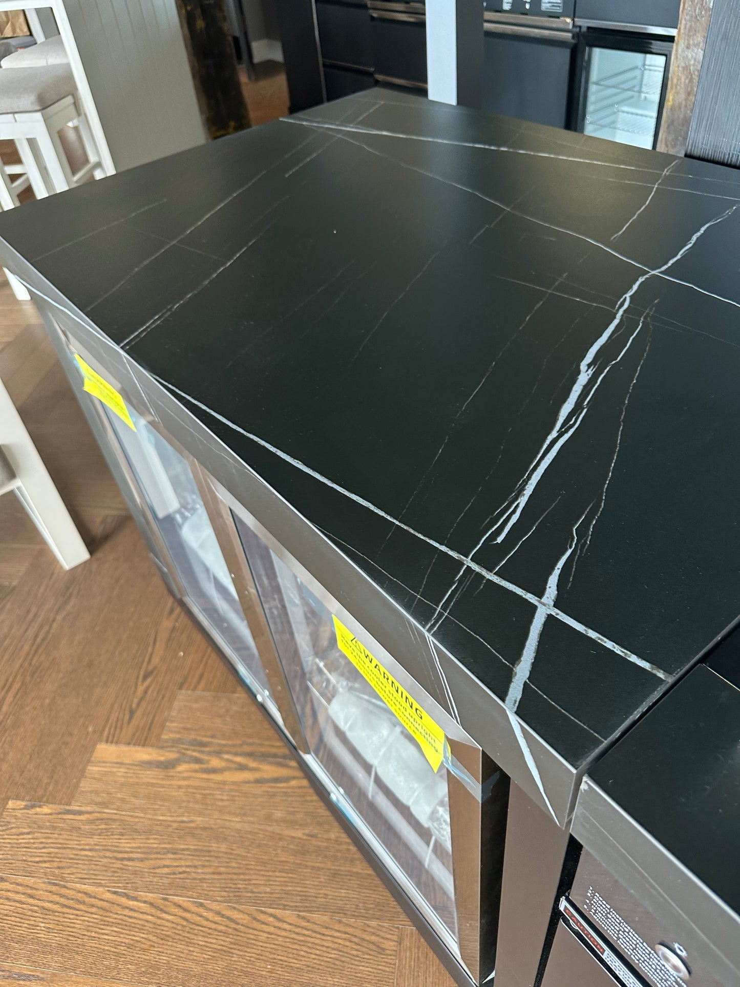 Rockpool Black 4B + Wok: Designer Outdoor BBQ Kitchen Package Inc Fridge, Sink, Rear Infrared