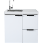 Rockpool 6B Non Wok BBQ Kitchen Package + 1DR Sink and Drawer Module + 2 DR 208L FRIDGE