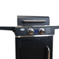 2 Burner Digital Electric Portable BBQ With Storage Cabinet
