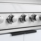 Rockpool White 4B + Wok: Designer Outdoor BBQ Kitchen Package Inc 2DR Fridge, 2DR Sink, 3 Draw Storage, Rear Infrared