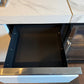 White Stone 4B Drop In BBQ Kitchen Package with Stone Benchtops, Hampton Waterfall Design