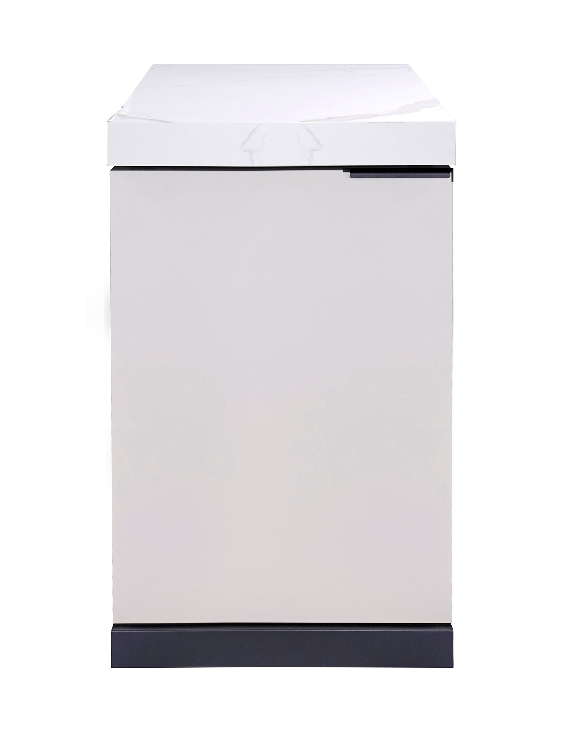 Storage Cabinet 1DR Suits Rockpool White Non Waterfall Edge