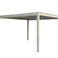 GazeboMate 4x4M Semi Permanent Louvered Gazebo Aluminium Pergola Heavy Duty Wind Resistant
