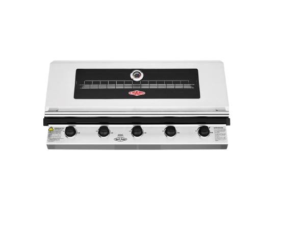 Grill King Signature Series To Suit Beefeater 5 Burner 1200, Fridge And Sink Outdoor BBQ Kitchen Package