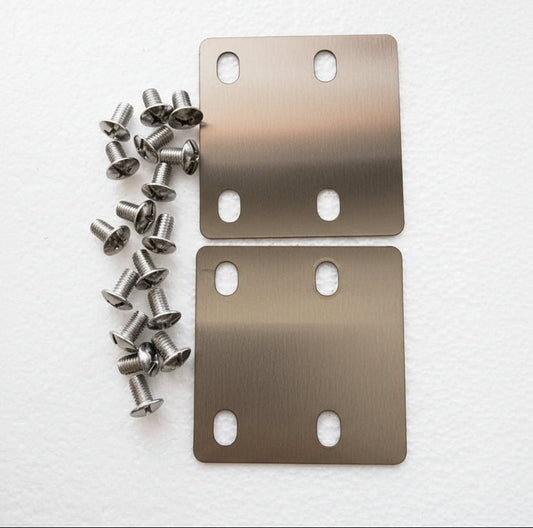 Grill King BBQ Back Plate  - 2 Packs including screws ( Felix and Teppanyaki BBQ)