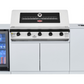 Grill King Signature Series To Suit 4 Burner Beefeater 1200, Fridge And Sink Outdoor BBQ Kitchen Package