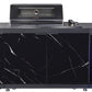Compact Series Rockpool Summit Black 4B Drop In BBQ Inc sintered stone Benchtops, Aluminium Cabinets, Weather Resistant, Fridge & Sink