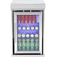 Hurricane 6-Burner Outdoor BBQ Kitchen + 188L Kegerator : Stainless Steel, Fridge, Sink, Height Adjustable, Rotisserie with BBQ Cover