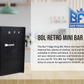 80L Retro Style Bar Fridge