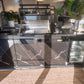 Compact Series Rockpool Summit Black 4B Drop In BBQ Inc sintered stone Benchtops, Aluminium Cabinets, Weather Resistant, Fridge & Sink